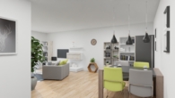 Herrliche 135 m² NEUBAU-Maisonettewohnung in zentraler Lage! - Visualisierung